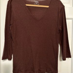 Dress Barn Brown Lightweight Sweater Never Worn Size XL